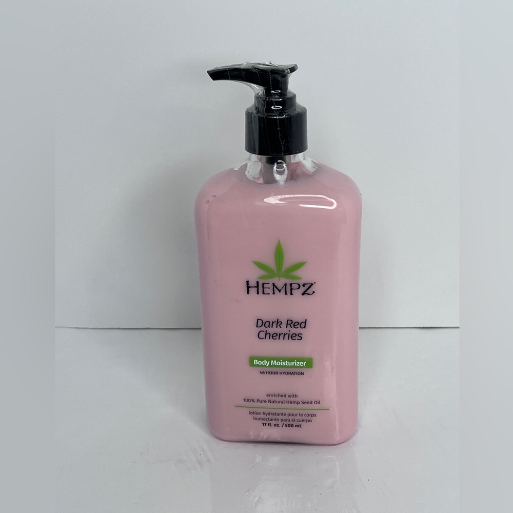 Hempz Dark Red Cherries Body Moisturizer 17 FL.OZ / 500ML